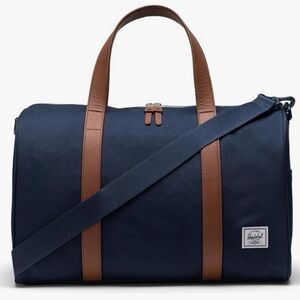 Herschel Supply Company Navy and Brown Men's Duffel Bag